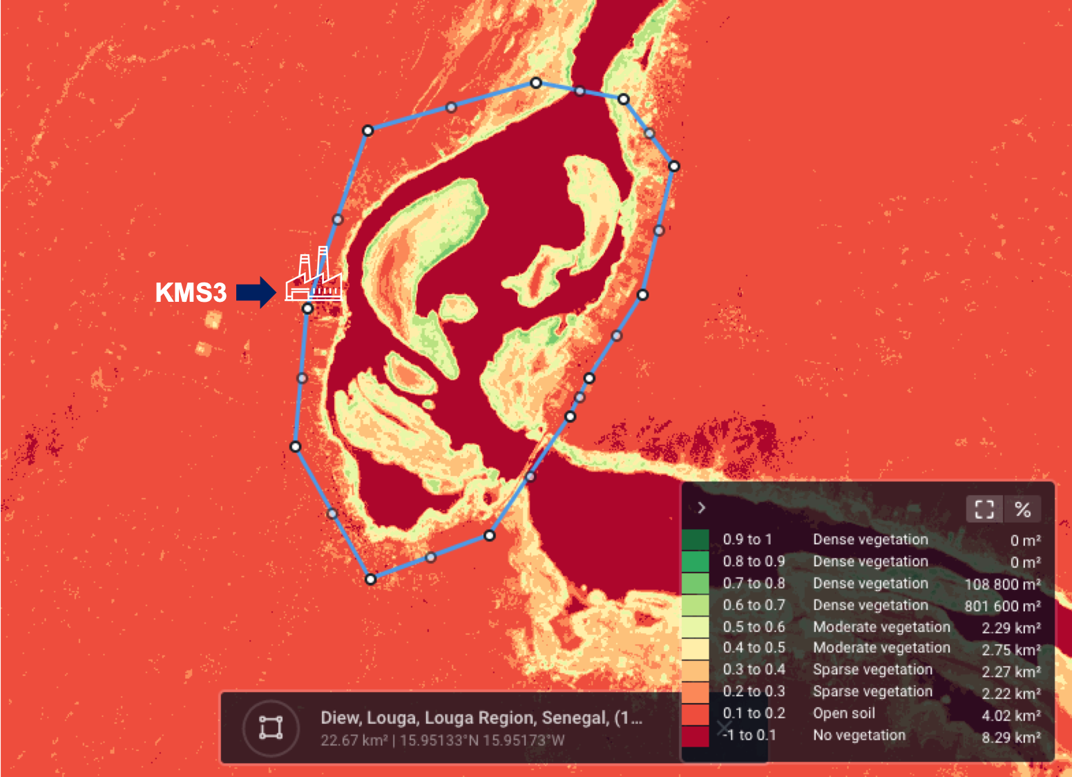 LacDeGuiers NDVI Jul 19 (KMS3)